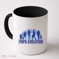 Papa Evolution Coffee Mug thumb 0