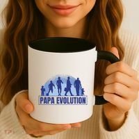 Papa Evolution Coffee Mug thumb 3