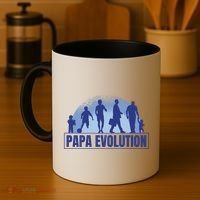 Papa Evolution Coffee Mug thumb 4