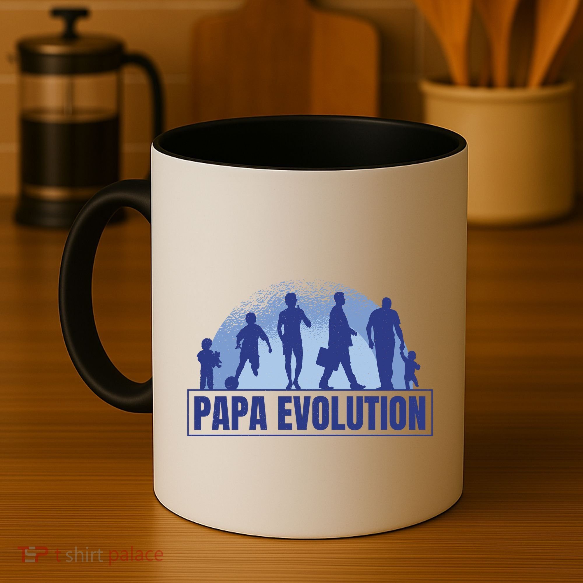Papa Evolution Coffee Mug