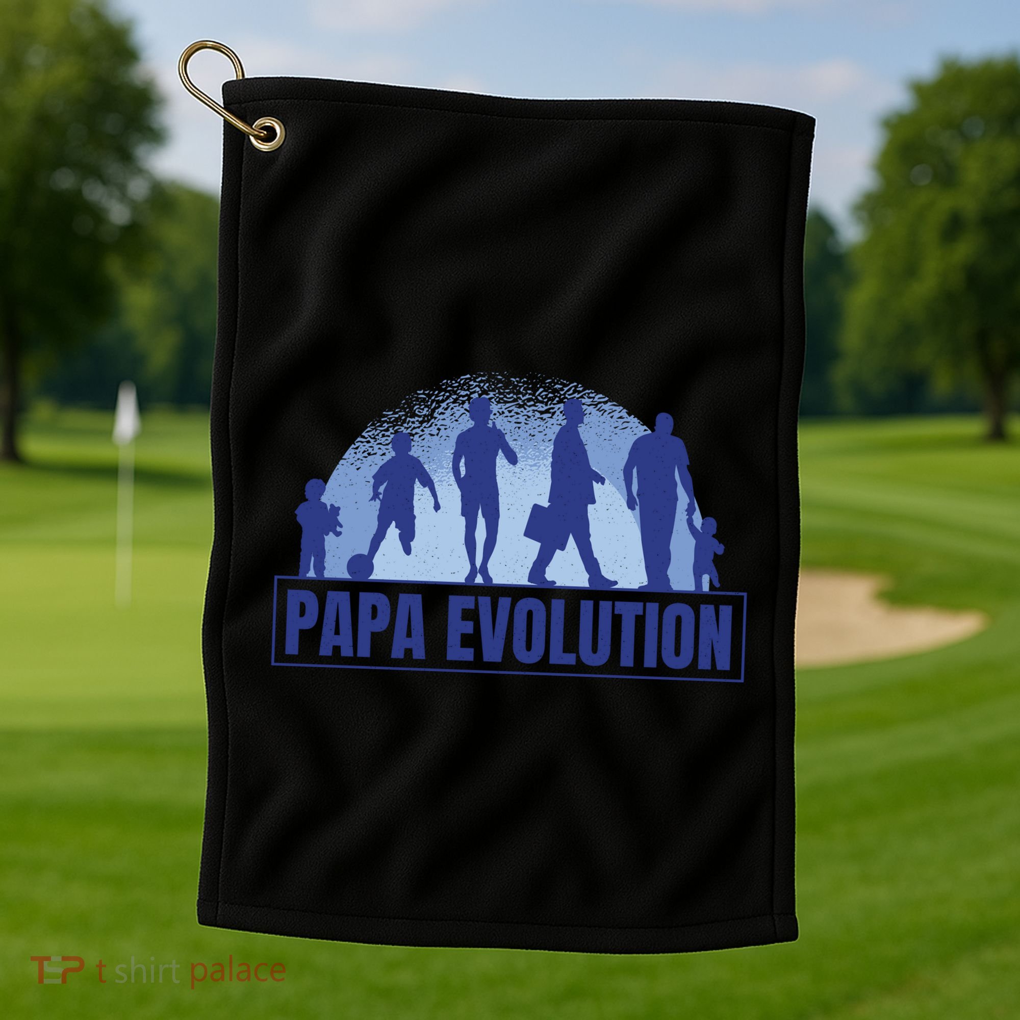 Papa Evolution Golf Towel