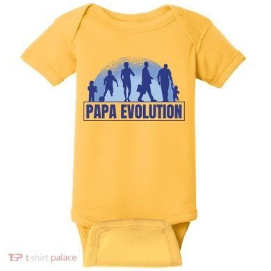 Papa Evolution Baby Bodysuit