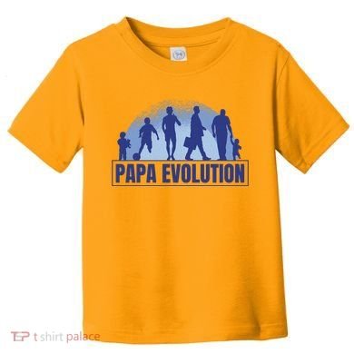 Papa Evolution Toddler T-Shirt
