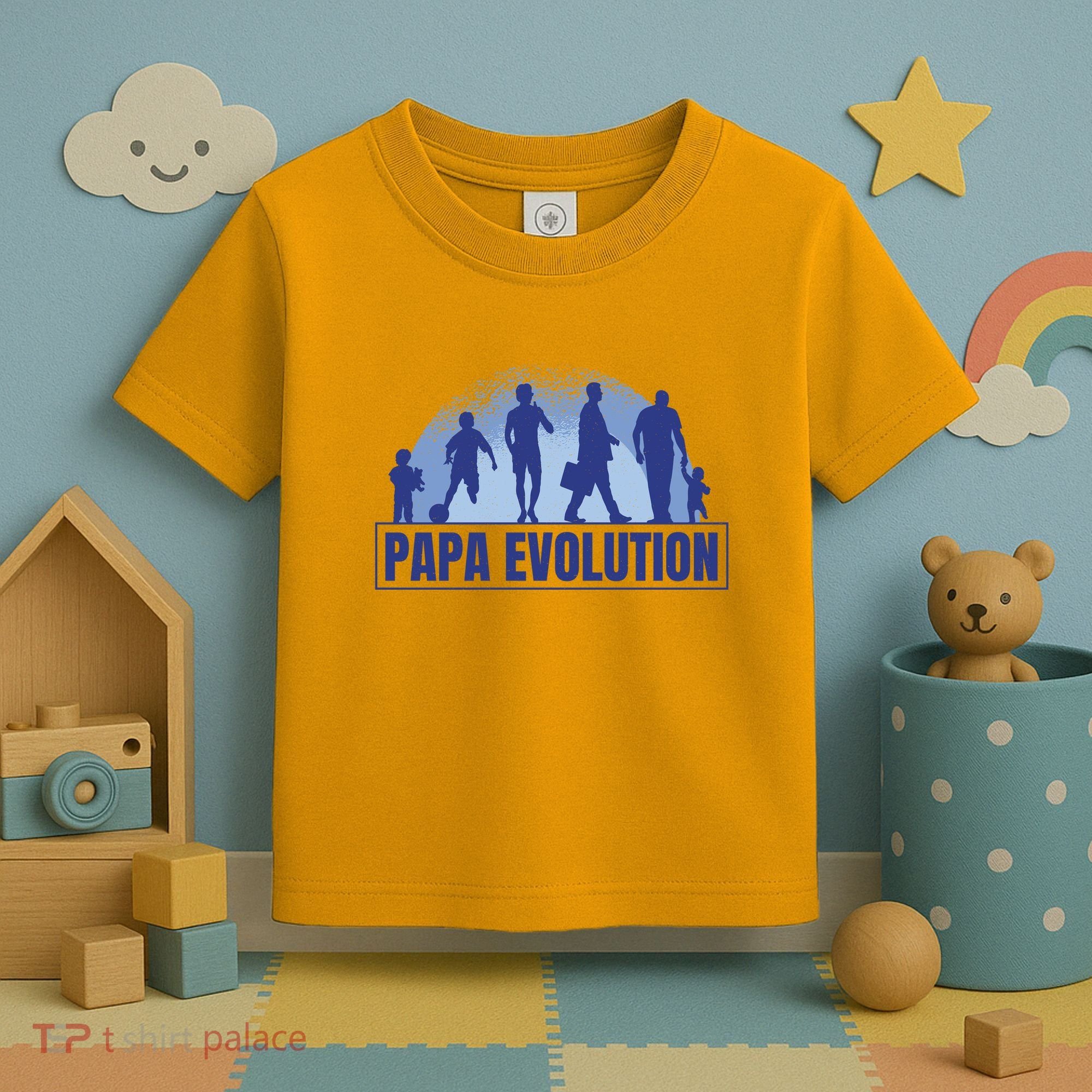 Papa Evolution Toddler T-Shirt