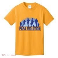 Papa Evolution Kids T-Shirt thumb 0