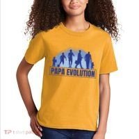 Papa Evolution Kids T-Shirt thumb 2