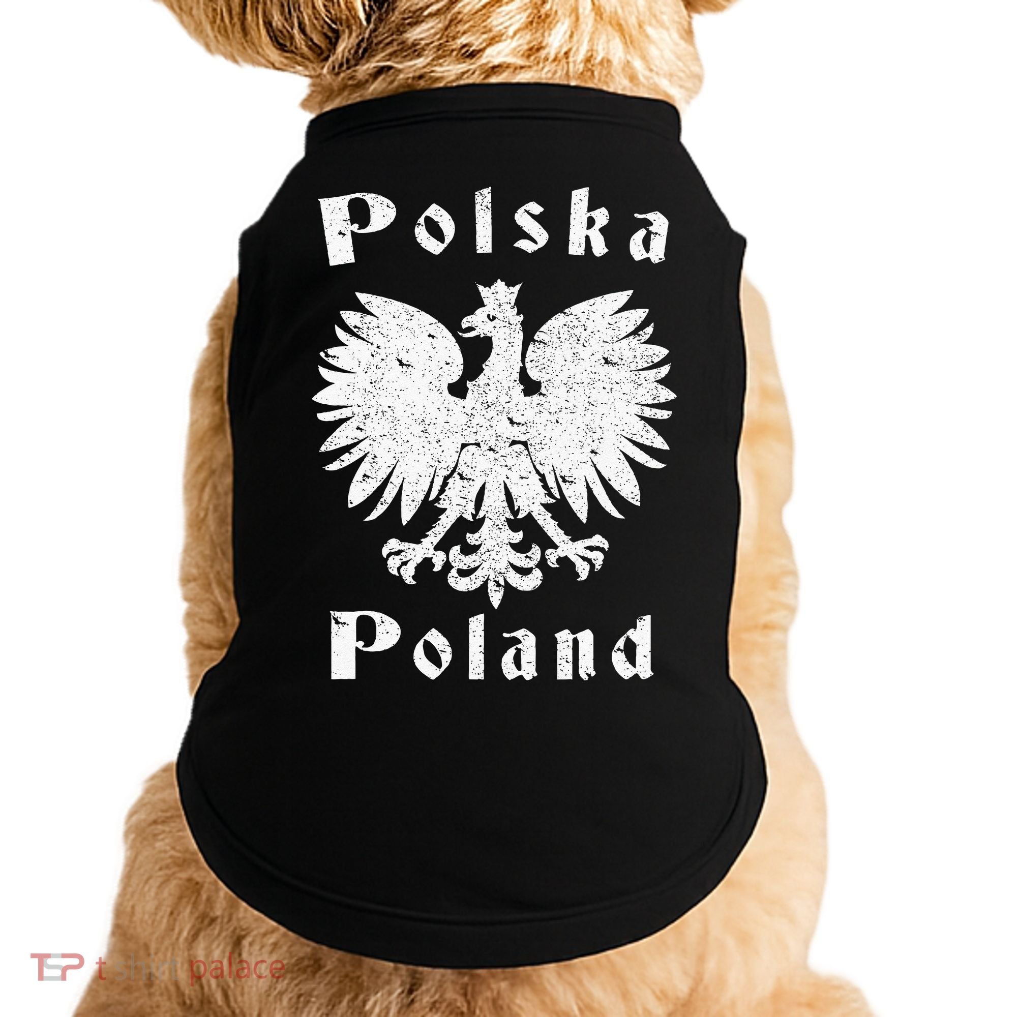 Polish Eagle Poland Coat Of Arms Polska Doggie Tank