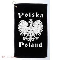 Polish Eagle Poland Coat Of Arms Polska Golf Towel thumb 0