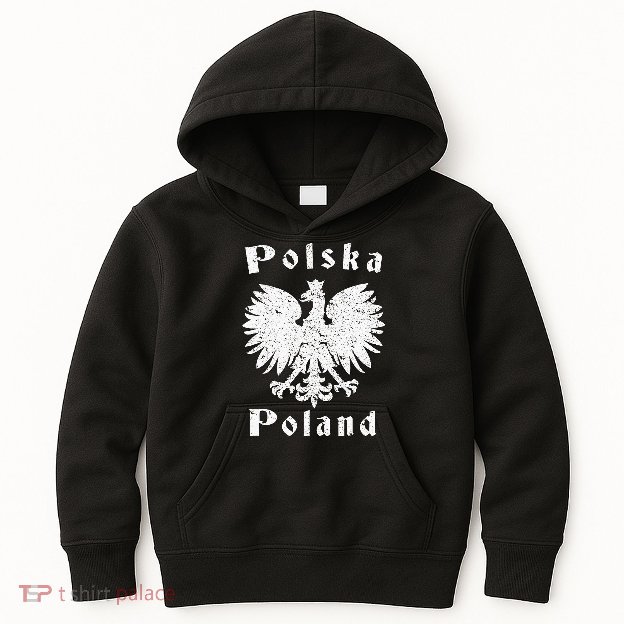 Polish Eagle Poland Coat Of Arms Polska Kids Hoodie