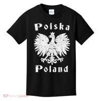 Polish Eagle Poland Coat Of Arms Polska Kids T-Shirt thumb 0