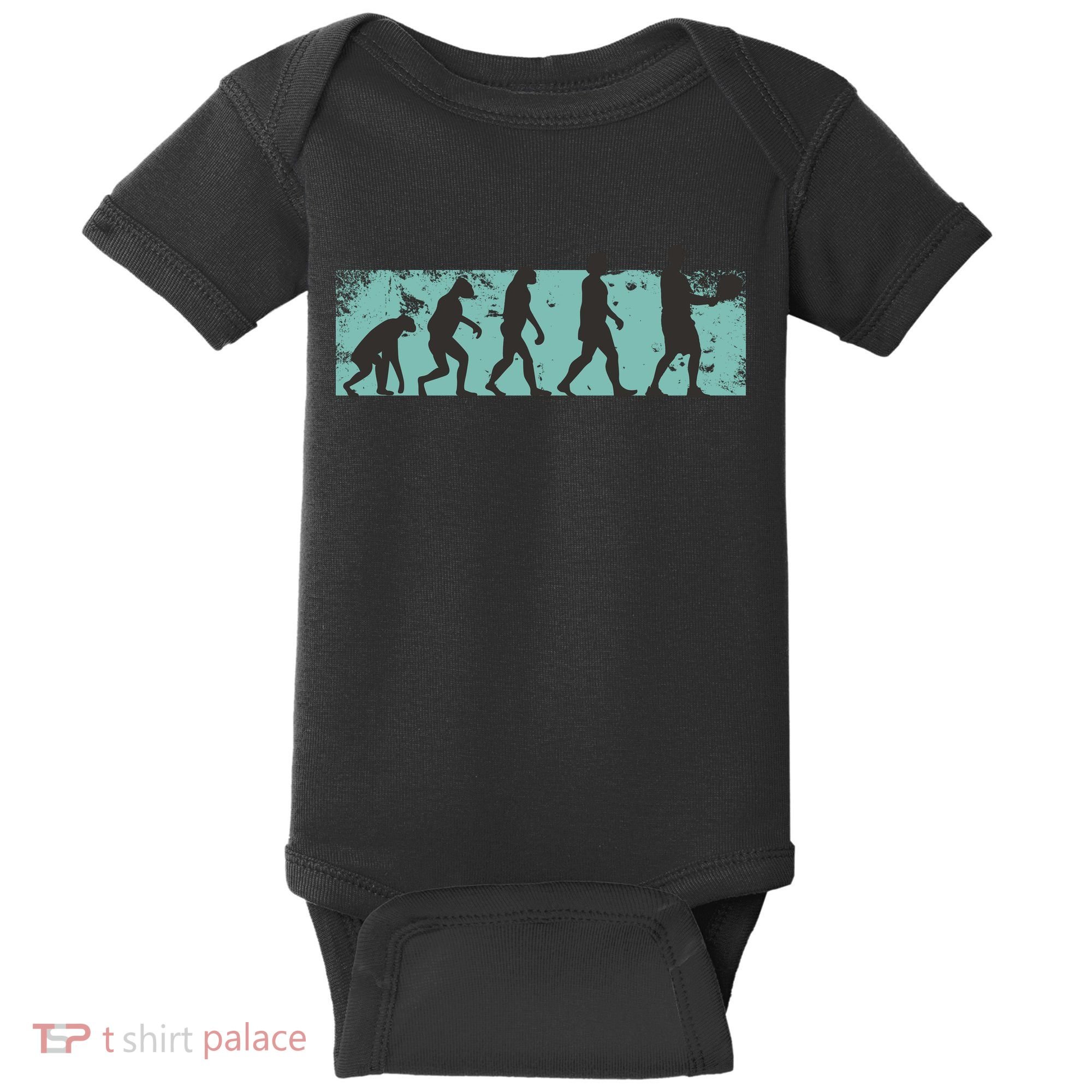Pickleball Evolution Baby Bodysuit