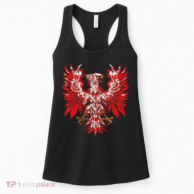 Polish Eagle Poland Polska Polish Eagle Polish Flag Women's Tank Top