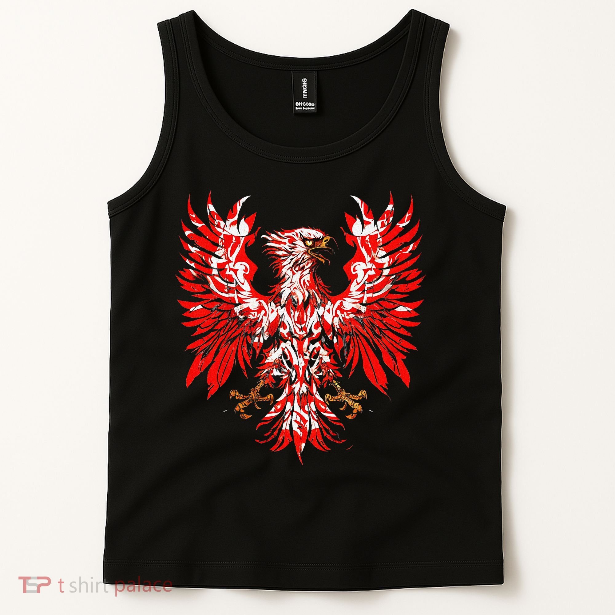 Polish Eagle Poland Polska Polish Eagle Polish Flag Tank Top