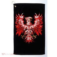 Polish Eagle Poland Polska Polish Eagle Polish Flag Golf Towel thumb 0