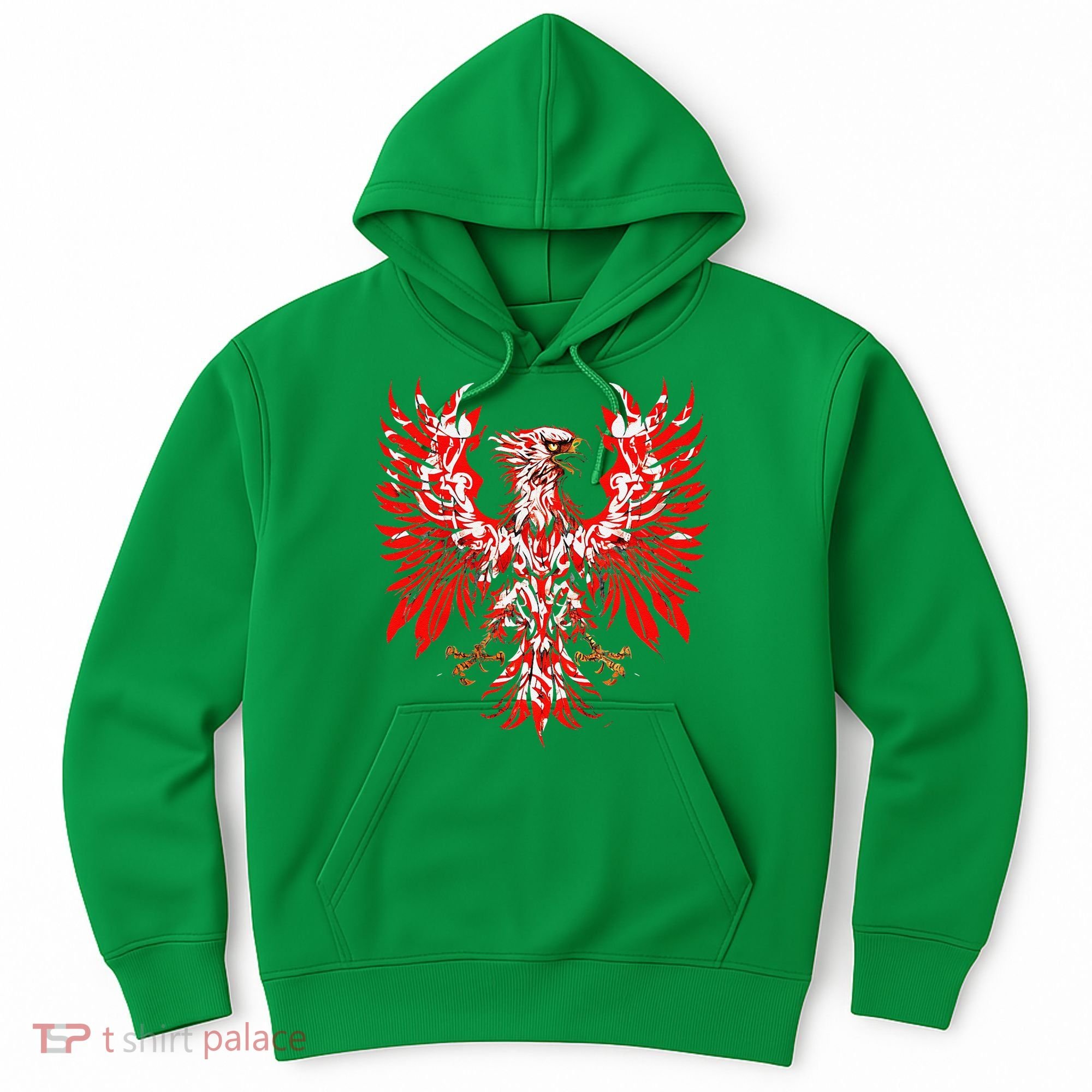 Polish Eagle Poland Polska Polish Eagle Polish Flag Hoodie