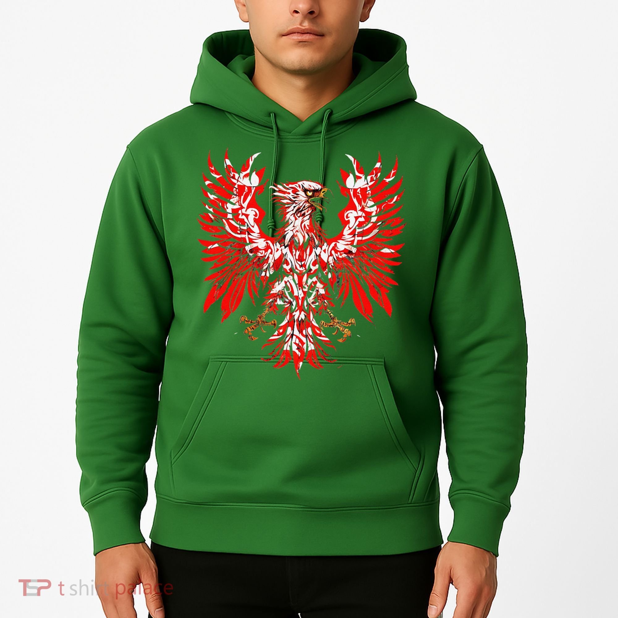 Polish Eagle Poland Polska Polish Eagle Polish Flag Hoodie