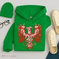 Polish Eagle Poland Polska Polish Eagle Polish Flag Hoodie thumb 4