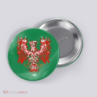 Polish Eagle Poland Polska Polish Eagle Polish Flag Button