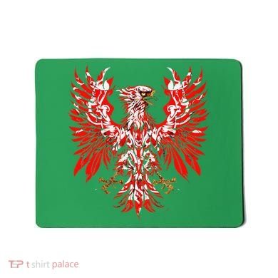 Polish Eagle Poland Polska Polish Eagle Polish Flag Mousepad