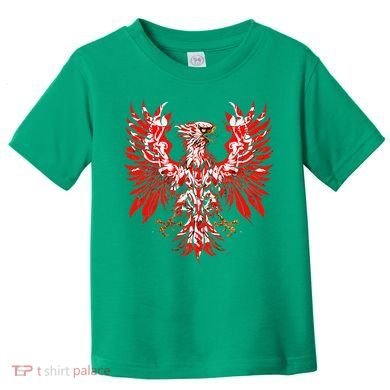Polish Eagle Poland Polska Polish Eagle Polish Flag Toddler T-Shirt