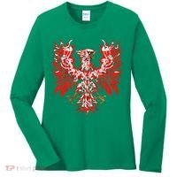 Polish Eagle Poland Polska Polish Eagle Polish Flag Women's Long Sleeve Shirt thumb 0