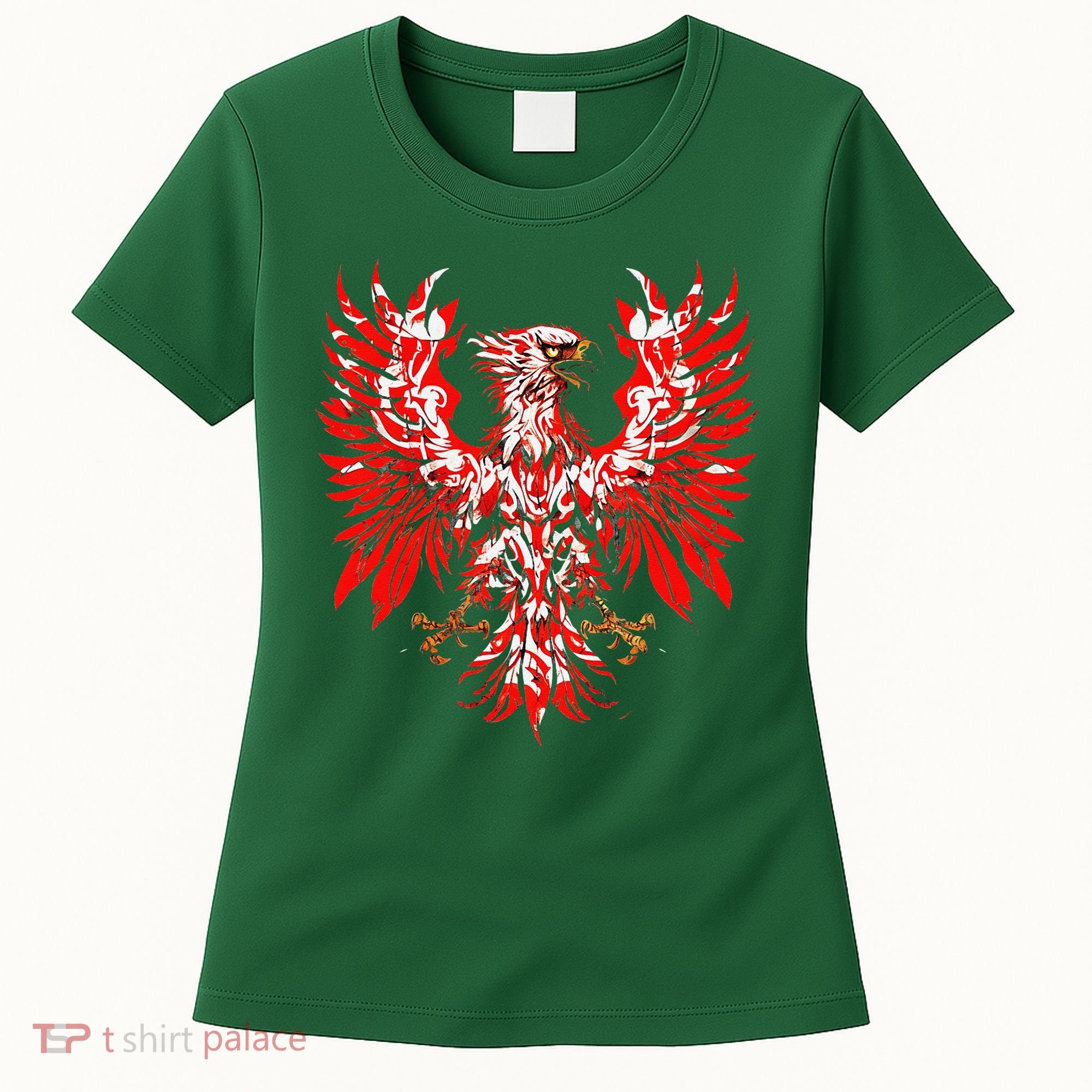 Polish Eagle Poland Polska Polish Eagle Polish Flag Women's T-Shirt