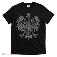 Polish Eagle Poland Coat Of Arms Polish Pride Retro Flag T-Shirt thumb 0