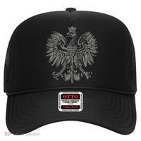 Polish Eagle Poland Coat Of Arms Polish Pride Retro Flag Hat thumb 0