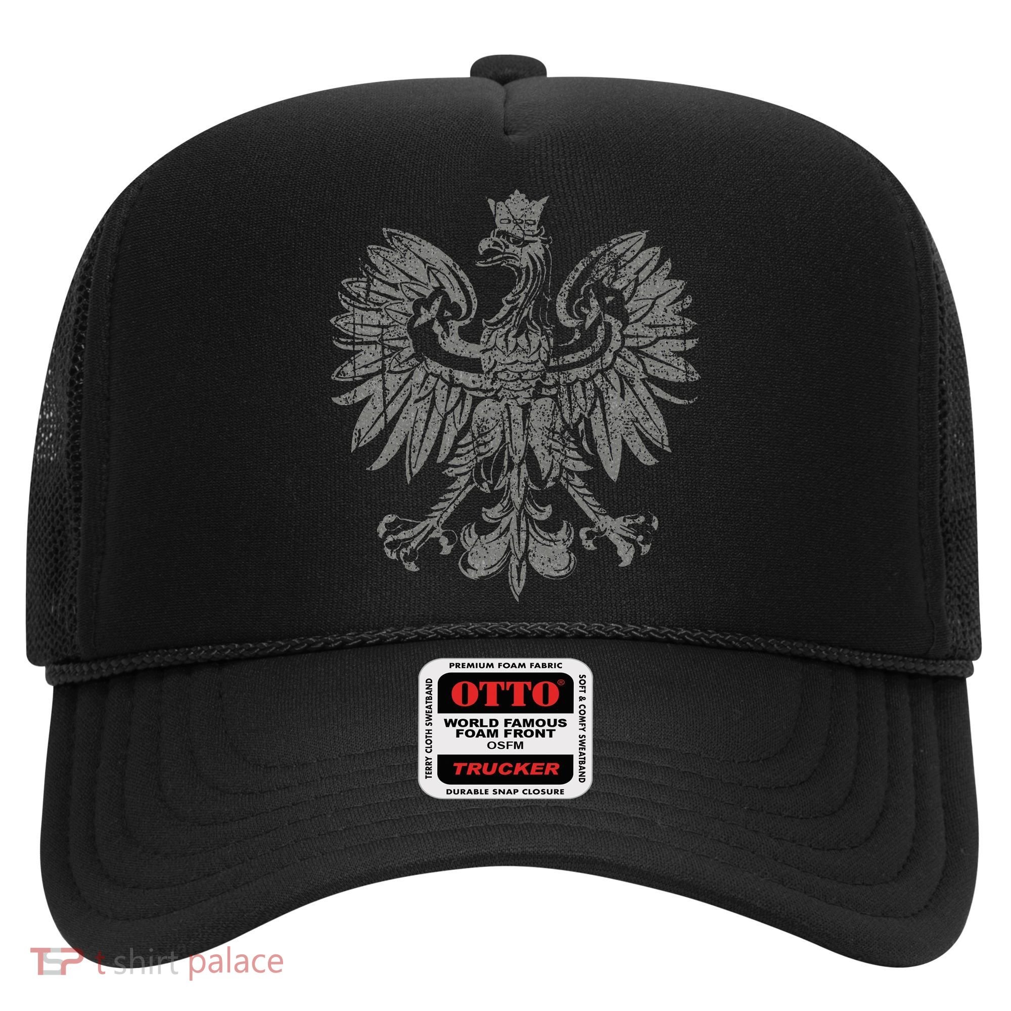 Polish Eagle Poland Coat Of Arms Polish Pride Retro Flag Hat