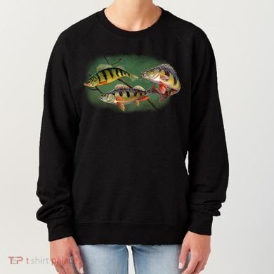 Perch Wild Life Fish Women's Sweatshirt