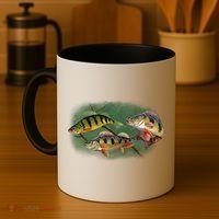 Perch Wild Life Fish Coffee Mug thumb 4