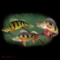 Perch Wild Life Fish Women's Tank Top thumb 5