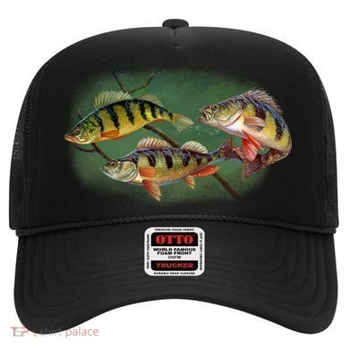 Perch Wild Life Fish Hat