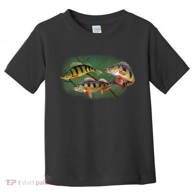 Perch Wild Life Fish Toddler T-Shirt
