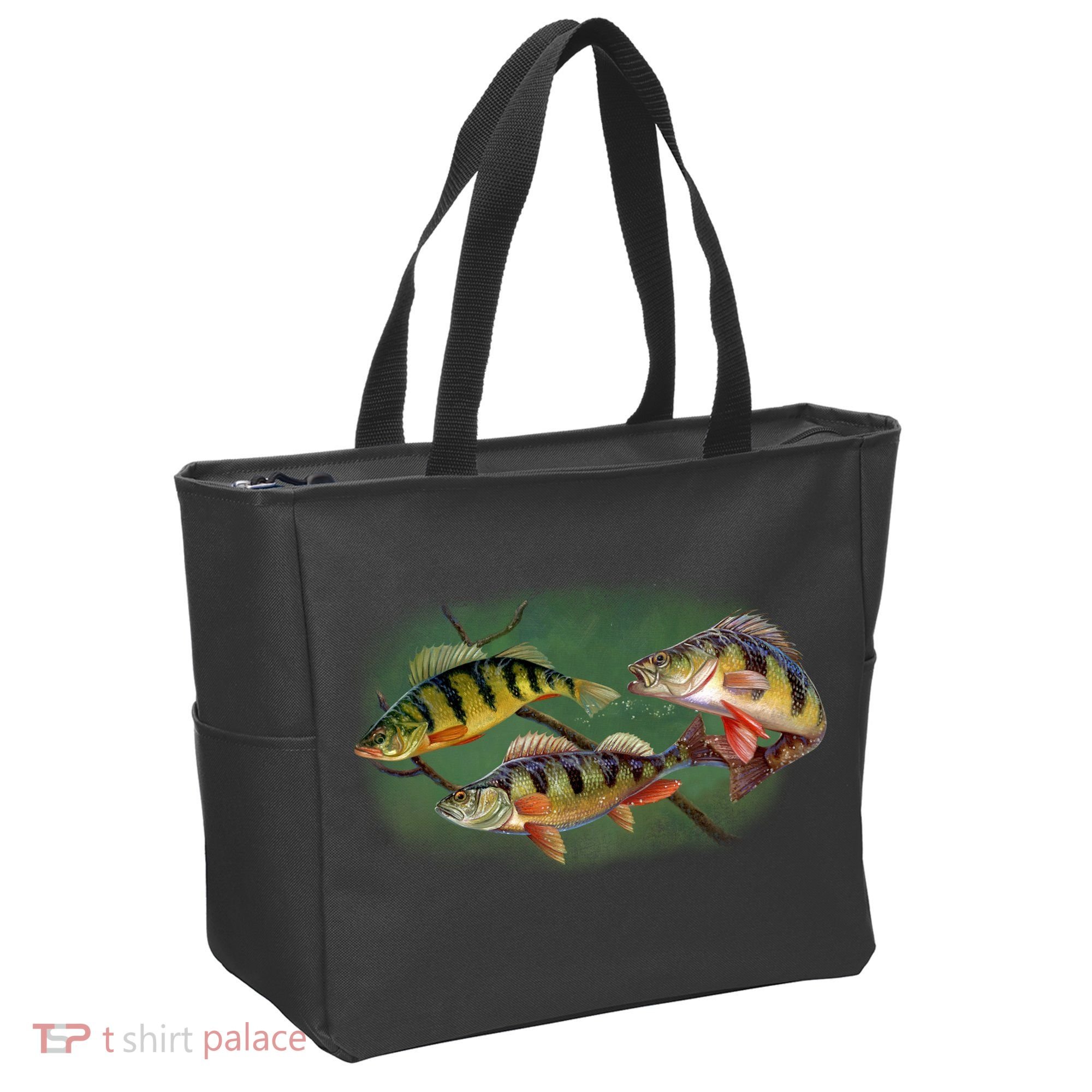 Perch Wild Life Fish Tote Bag