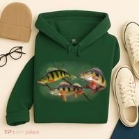 Perch Wild Life Fish Hoodie thumb 4