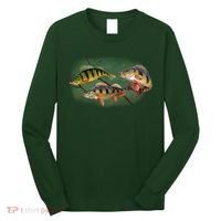 Perch Wild Life Fish Long Sleeve Shirt thumb 0