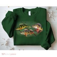 Perch Wild Life Fish Sweatshirt thumb 2