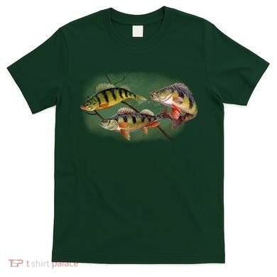 Perch Wild Life Fish T-Shirt
