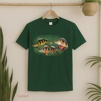 Perch Wild Life Fish T-Shirt thumb 2