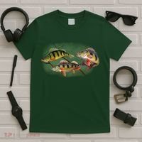 Perch Wild Life Fish T-Shirt thumb 5