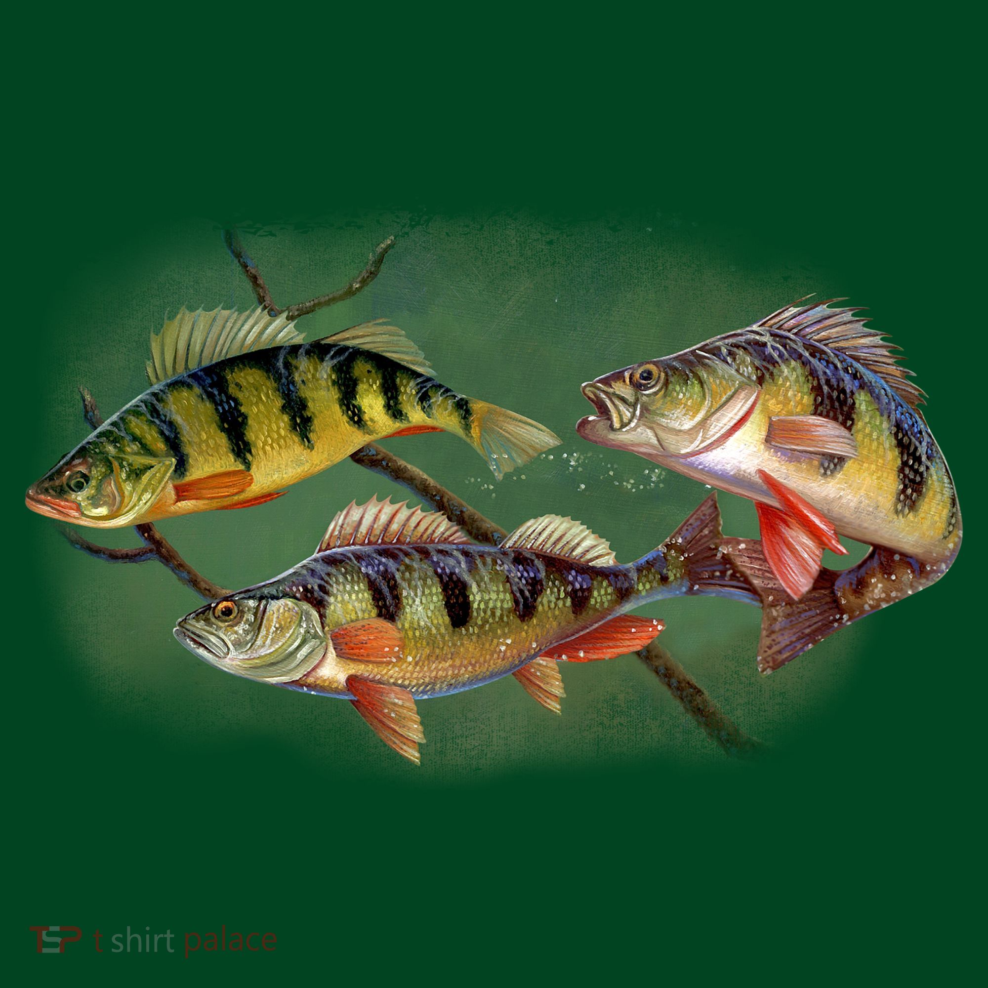 Perch Wild Life Fish Pajama Set