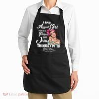 Perfect August Girl Jesus Thinks I'm To Die For Apron thumb 2