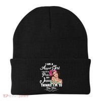Perfect August Girl Jesus Thinks I'm To Die For Beanie thumb 0