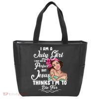 Perfect July Girl Jesus Thinks I'm To Die For Tote Bag thumb 0