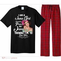 Perfect June Girl Jesus Thinks I'm To Die For Pajama Set thumb 0