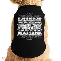 Perfection Pro Trump Impeached Doggie Tank thumb 0