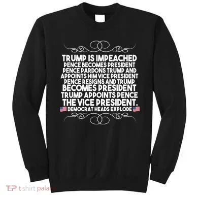 Perfection Pro Trump Impeached Sweatshirt