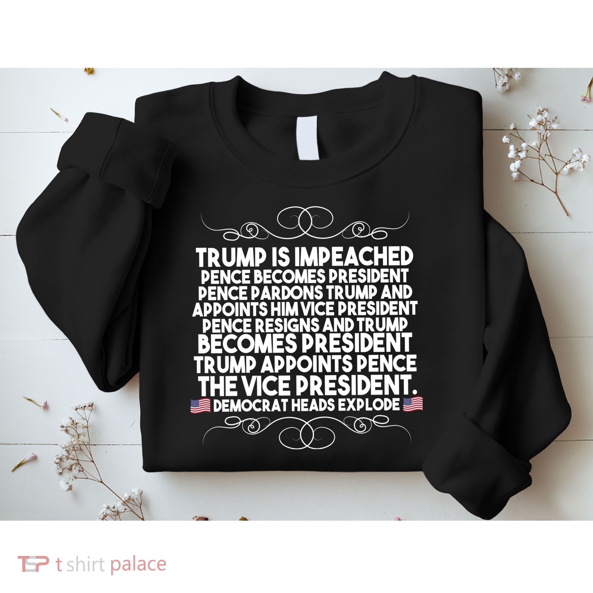 Perfection Pro Trump Impeached Sweatshirt