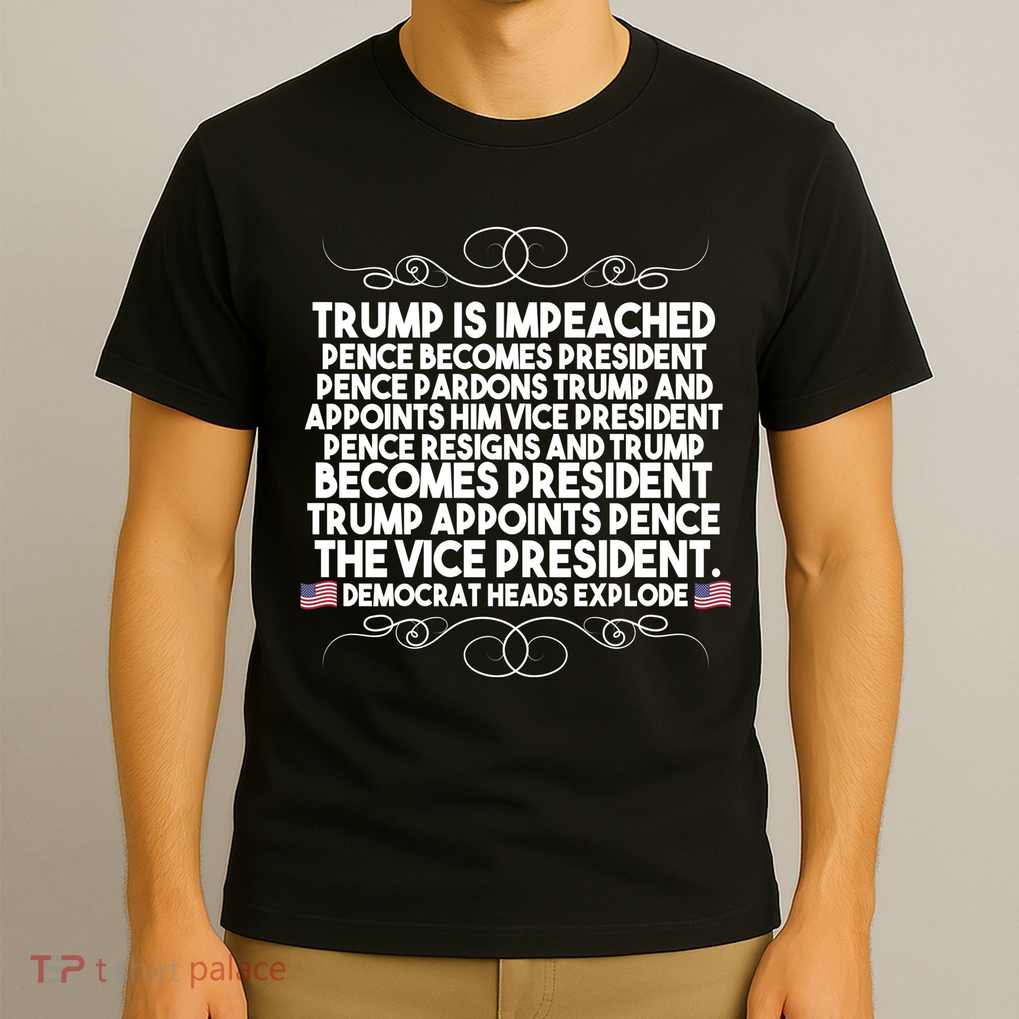 Perfection Pro Trump Impeached T-Shirt